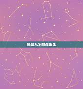 属蛇九岁那年出生，属小龙的是哪年出生