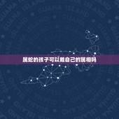 属蛇的孩子可以戴自己的属相吗，夫妻属蛇，孩子什么属相好