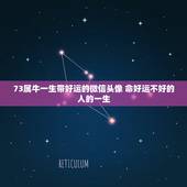 73属牛一生带好运的微信头像 命好运不好的人的一生