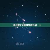 最旺夫4个属相女孩名字，旺子旺家，注定会被老公宠爱一生最有福气的4个生