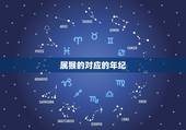 属猴的对应的年纪，属猪的对应岁数一览表