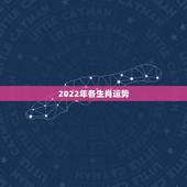 2022年各生肖运势，2022年运势最好的生肖