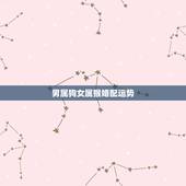 男属狗女属猴婚配运势，男属狗女属猴相配吗