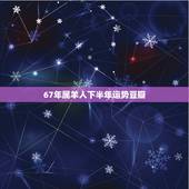 67年属羊人下半年运势豆瓣，67年属羊人的命运