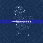 96年属鼠的姻缘在哪年，男鼠女鼠1996能婚配吗