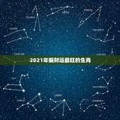 2021年偏财运最旺的生肖，生肖马偏财运也是很好很旺的副业赚钱，哪一条
