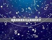 属蛇和属龙生什么属相的孩子，属龙和属蛇夫妻生育什么孩子好