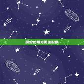 属蛇的婚姻更佳配偶，十二生肖蛇的更佳配对