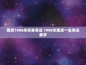 属虎1986年终身命运 1986年属虎一生幸运数字