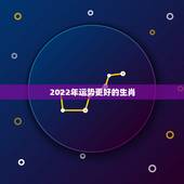 2022年运势更好的生肖，2022年星座运势完整版