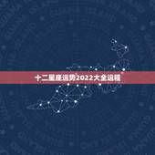 十二星座运势2022大全运程，最准确的2021年星座运势