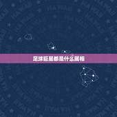 足球巨星都是什么属相，足球巨星有哪几个