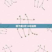 狮子座5月14日运势，狮子座7月14日运势