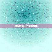 属相鼠戴什么观音挂件，属鼠的人应该佩戴什么守护佛？