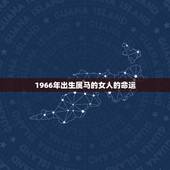 1966年出生属马的女人的命运，66年属马女一生劫难