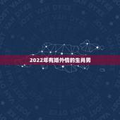 2022年有婚外情的生肖男，顶级聪明的生肖女
