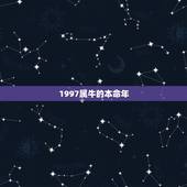 1997属牛的本命年，1997年本命年的运势