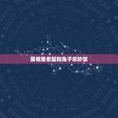 属相里老鼠和兔子总吵架，属鼠的和属兔的合不合
