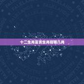 十二生肖富贵生肖指哪几肖，富贵指什么生肖