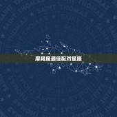摩羯座最佳配对星座 摩羯为什么叫万王之王