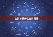 生肖羊跟什么生肖更好，12生肖哪个旺羊的