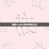 属蛇人2022年的牢狱之灾 属蛇2022婚变
