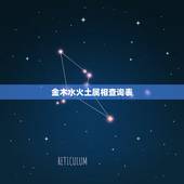 金木水火土属相查询表，金木水火土婚配查询表