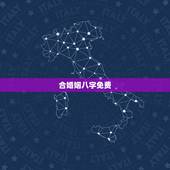 合婚姻八字免费，免费婚姻合八字网站，免费合八字算姻缘