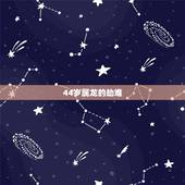 44岁属龙的劫难，属龙的桃花劫是什么属相