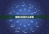 婚配6合是什么意思，六合婚姻什么意思