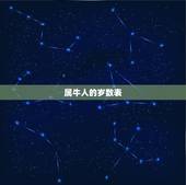 属牛人的岁数表，属牛人几月出生更好