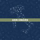 正月鸡二月免三月羊，十一月猪灰堆窝