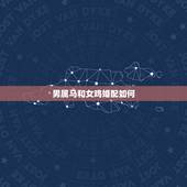 男属马和女鸡婚配如何，属马男和属鸡女婚姻相配吗