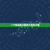 一个转运珠大概多少克多少钱，转运珠一克有多少颗？大概多少钱一克？