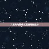 女属龙与男什么属相婚配最好，属龙男和什么属相最配