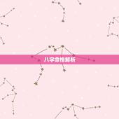 八字命格解析，八字命格