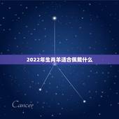 2022年生肖羊适合佩戴什么，属羊明年运势2022