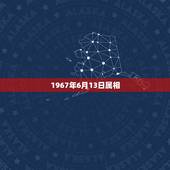 1967年6月13日属相，1967农历6月13属羊女在2023年的运势