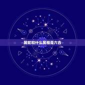 属蛇和什么属相是六合，属蛇与什么属相合财