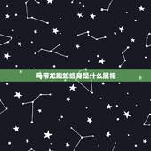 马带龙跑蛇缠身是什么属相，马带龙跑蛇缠身是什么生肖