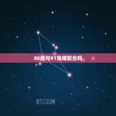 86虎与91兔婚配合吗，1986年属虎男的和1991年属羊女配吗