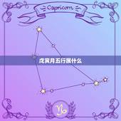 戊寅月五行属什么，戊寅年属什么