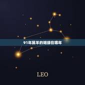 91年属羊的姻缘在哪年，1991年属羊男今年姻缘和运势？