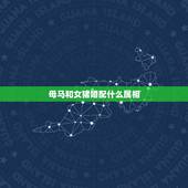母马和女猪婚配什么属相，男属马与女属猪婚配如何