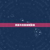 男属牛的属相婚配表，男属牛的和什么属相相配最佳 &amp;#8211; 百度·