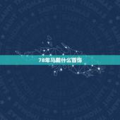 78年马戴什么首饰，78年属马适合戴金还是玉