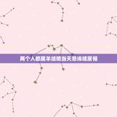 两个人都属羊结婚当天忌讳啥属相，属羊以属羊结婚忌讳甚么