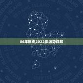 86年属虎2022年运势详解 86虎2022年每月运势