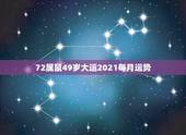 72属鼠49岁大运2021每月运势，属鼠2021年运势及运程每月运程