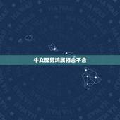 牛女配男鸡属相合不合，牛和牛的属相合不合